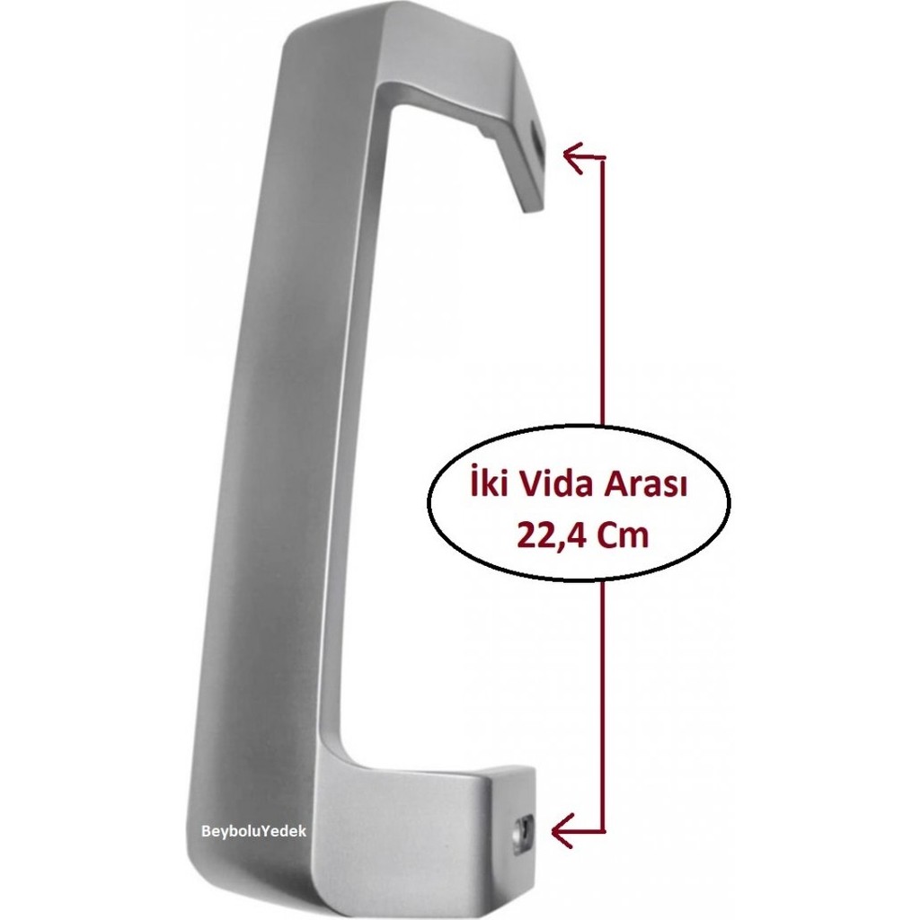 FullYedek Beko 9490 Nm Buzdolabı Kapı Kolu Gri Renk Buzdolabı Kol Buzdolapları Fiyatı
