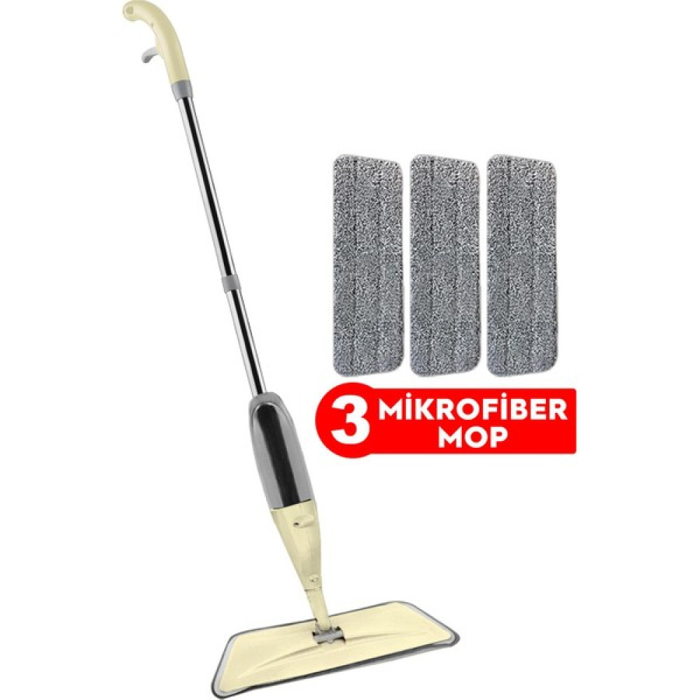 Fulmon Sprey Mop Krem 3 Mikrofiber Mop Temizlik Malzemeleri Fiyatı
