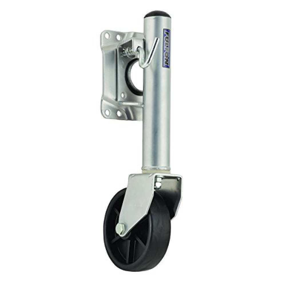 Fulton 1410050149 Swivel Trailer Stand with 6" Poly Wheel