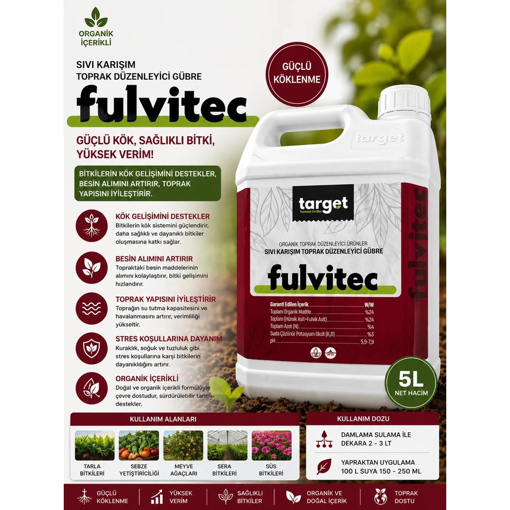 Fulvitec Köklendirici 5lt Diğer Fiyatı