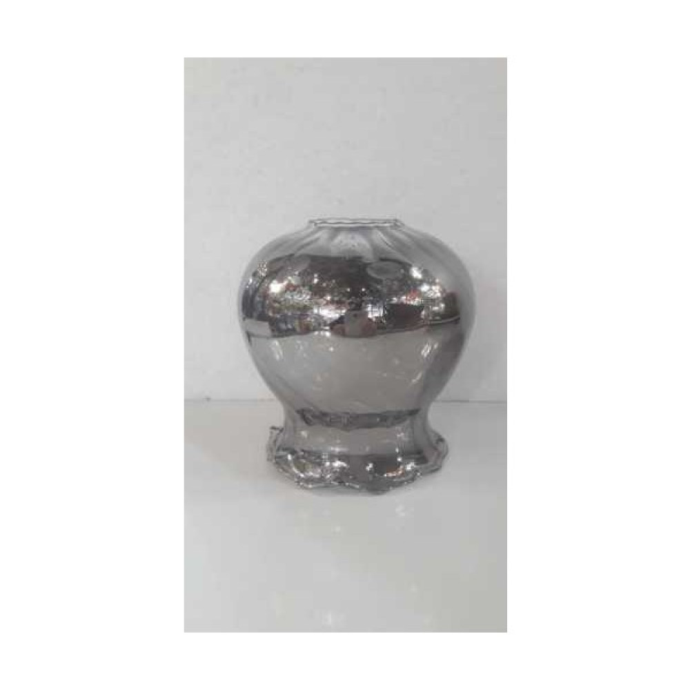 Füme Rengi Bombeli Kendinden Desenli Avize Camı(Orta Çap 11CM-YÜKSEKLİK 12CM) - 1'li Avize Fiyatı