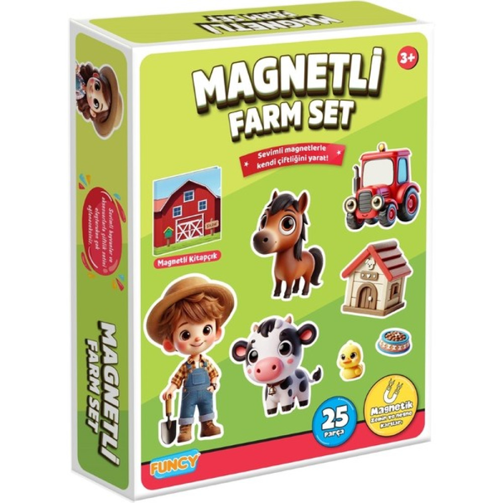 Funcy Magnetli Farm Set Çocuk Oyuncağı Fiyatı