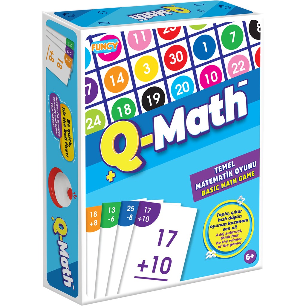 Funcy Q-Math Temel Matematik Oyunu - - Diğer Fiyatı