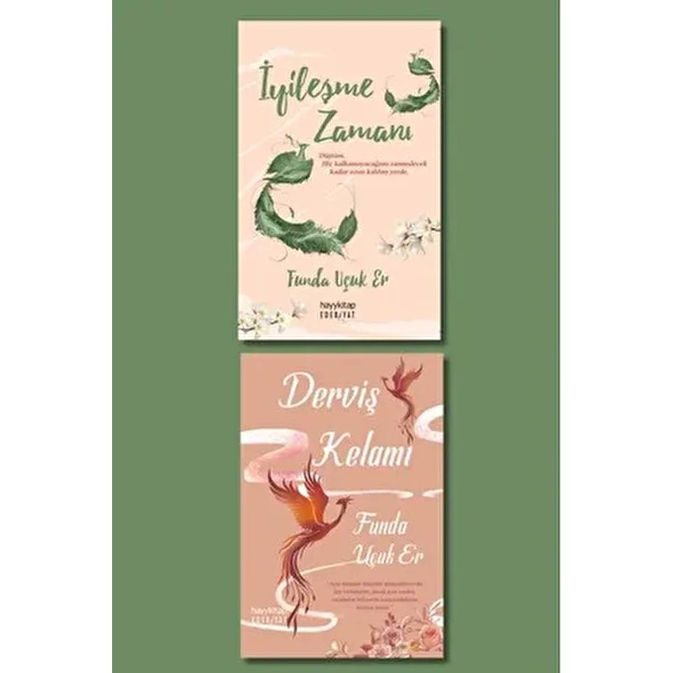 Funda Uçuk Er İyileşme Zamanı ve Derviş Kelamı 2 Li Set Normal Boy Türkçe Yayın Diğer Fiyatı