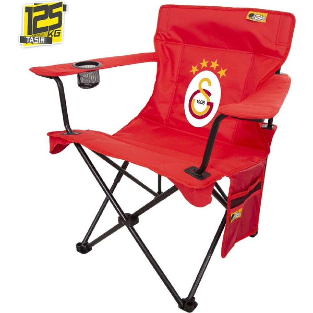 FUNKY CHAIRS Galatasaray Lisanslı Katlanabilir Kamp Sandalyesi Kamp Sandalyesi Fiyatı