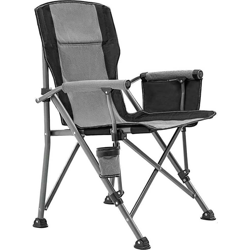 Funky Chairs Katlanabilir Gri Kamp Sandalyesi 150 KG Taşıma Kapasiteli Konforlu ve Fonksiyonel Kamp Sandalyesi Fiyatı
