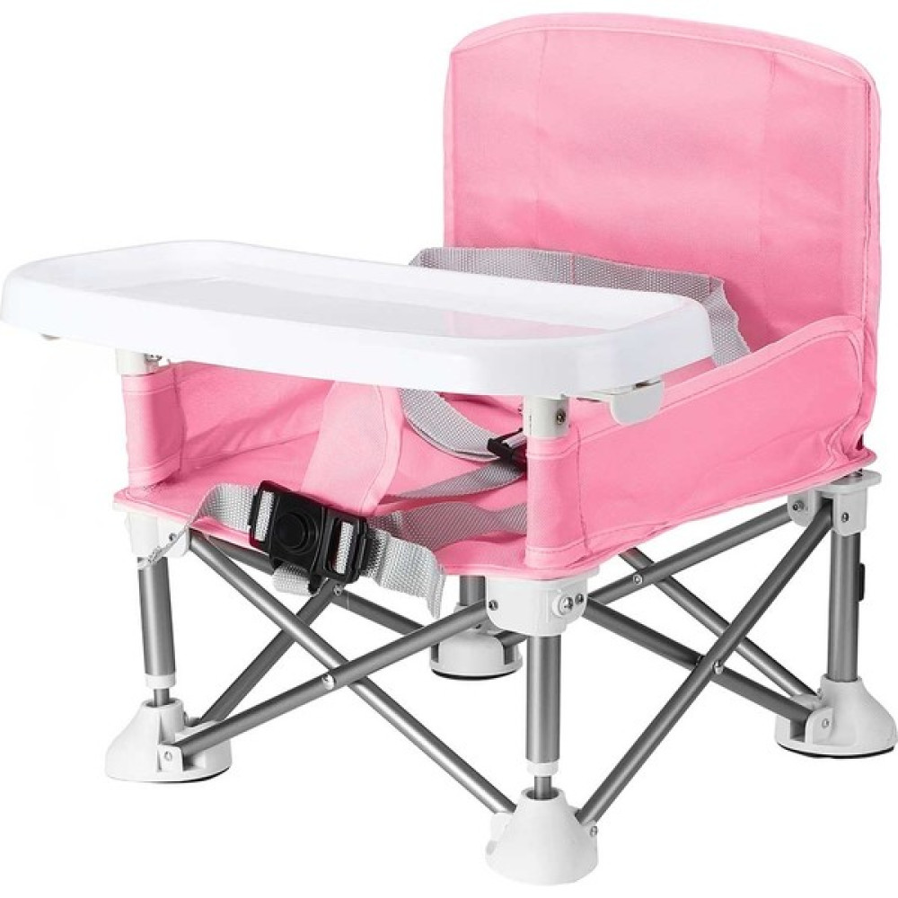 Funky Chairs Portatif Katlanabilir Mama Sandalyesi Pembe Portatif Mama Sandalyesi Fiyatı