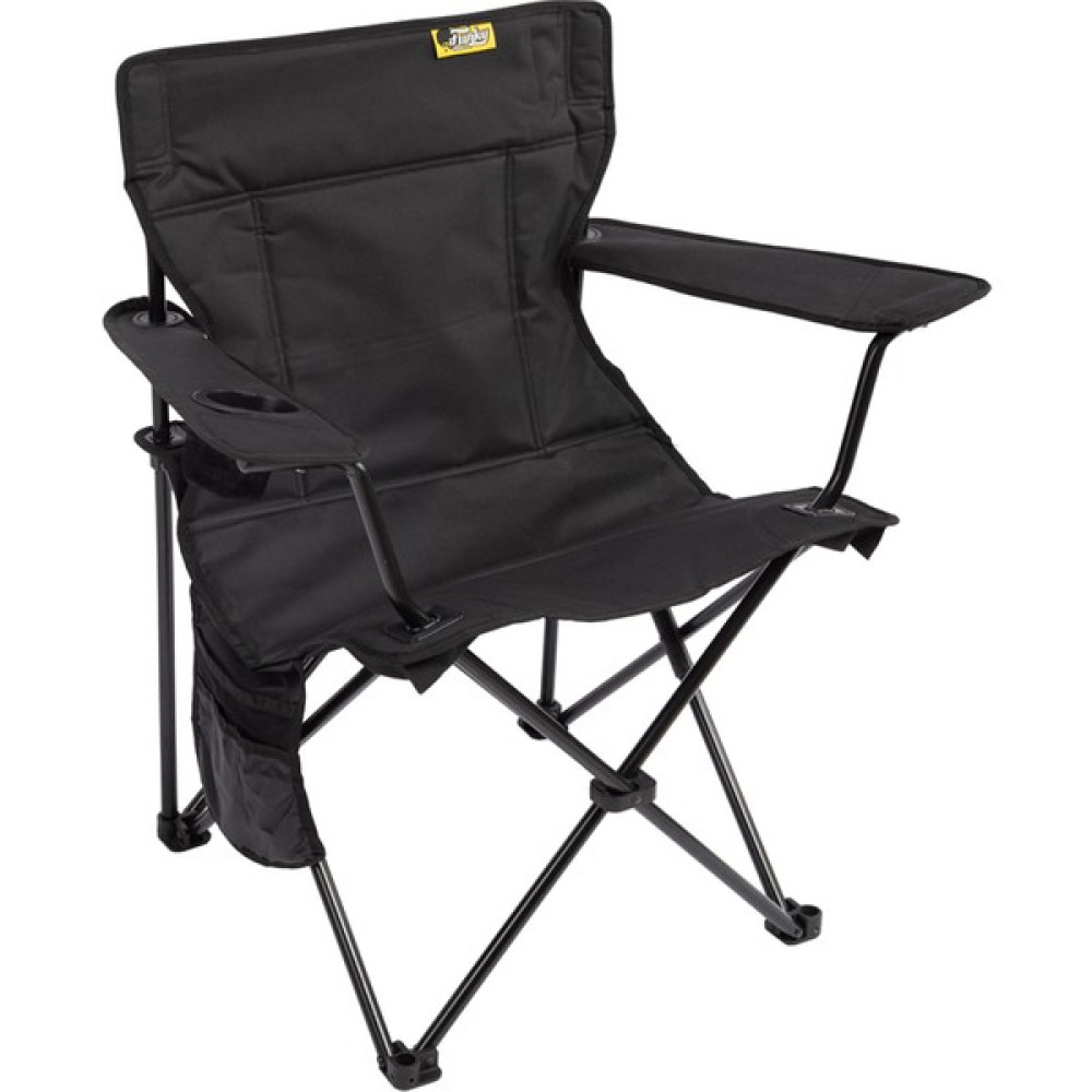 Funky Chairs V2 Siyah Lüks Kamp Sandalyesi XL Kamp Sandalyesi Fiyatı