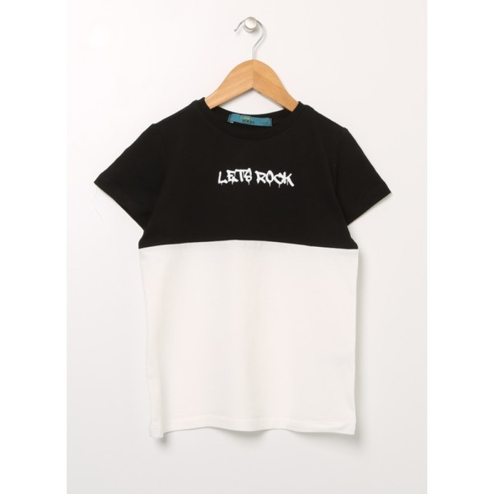 Funky Rocks T-, 13-14 Yaş, Siyah - Beyaz Erkek Çocuk T-shirt Fiyatı