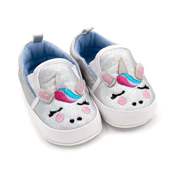 Funny Baby Gri İlk Adım Bebek Ayakkabı