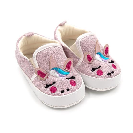Funny Baby Pembe Yaz İlk Adım Bebek Ayakkabı