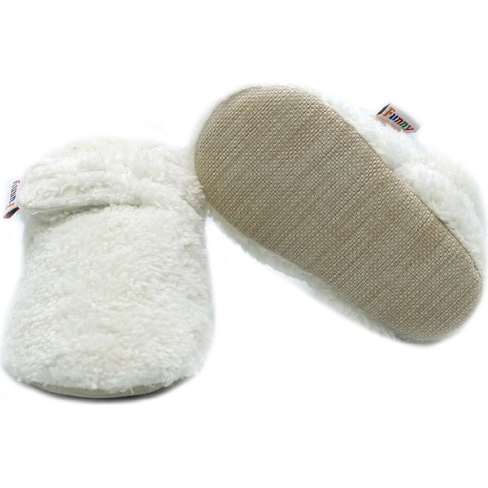 Funny Baby Polar Cıtlı Rahat Panduf Esnek Ergonomik Yumuşacık Taban Özel Tasarım Organik Rahat Hava Alır Yüzey 7601 Bebek Ayakkabısı Fiyatı
