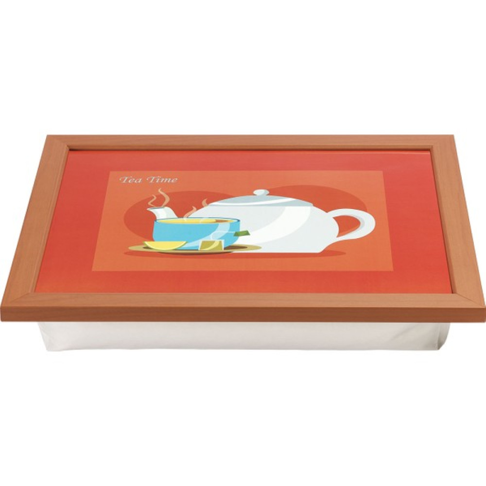 Funny Design Tea Time Tepsili Diz Minderi Servis Tepsisi Fiyatı