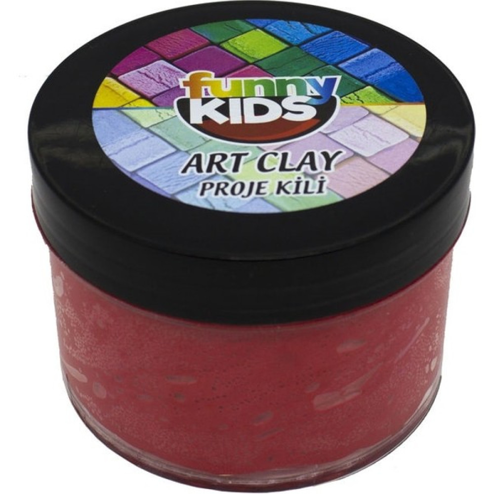 Funny Kids Art Clay Proje Kili Sanat Kili Kırmızı Sanatsal Malzemeler Fiyatı