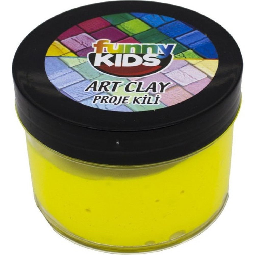 Funny Kids Art Clay Proje Kili Sanat Kili Sarı Sanatsal Malzemeler Fiyatı