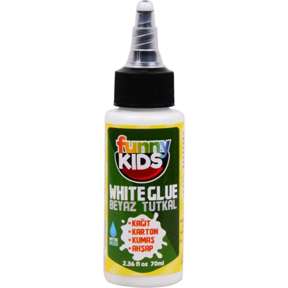 Funny Kids Beyaz Tutkal 70 ml Yapıştırıcı - Tutkal Fiyatı