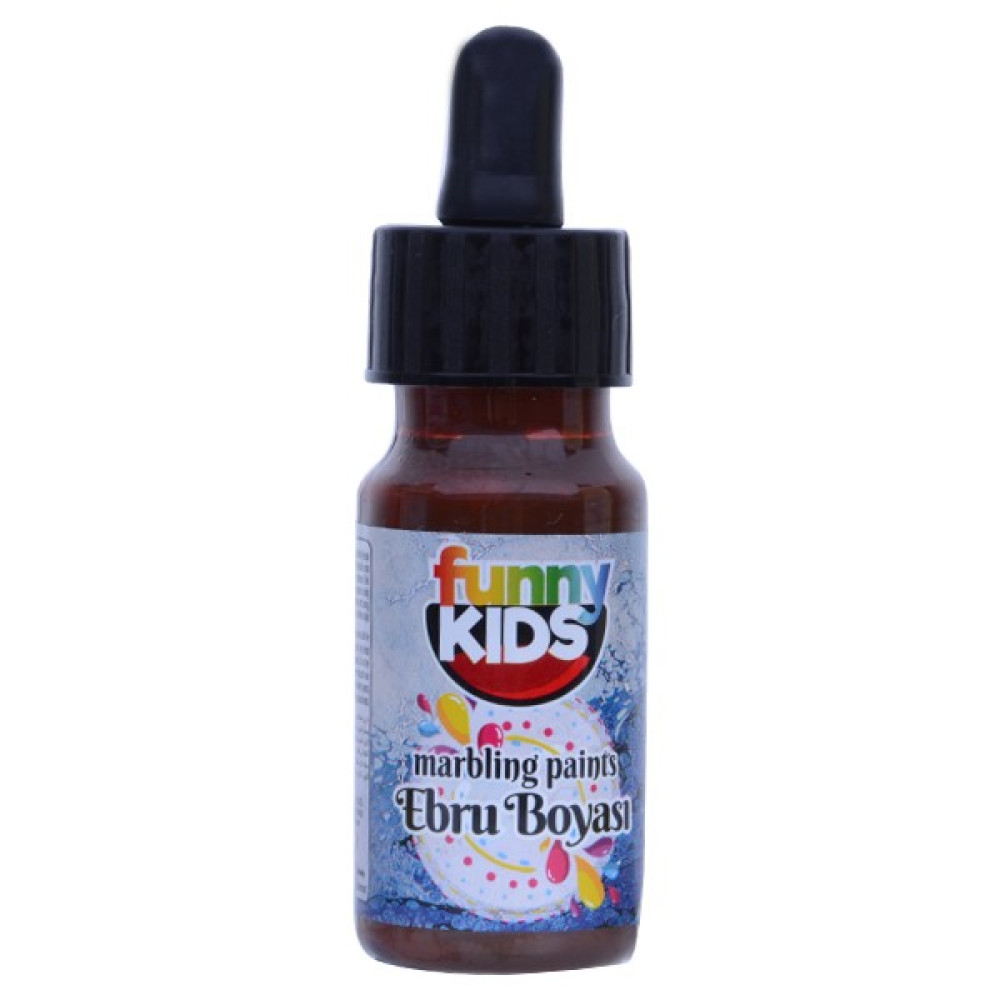 Funny Kids Damlalıklı Ebru Boyası Kahverengi 30 cc Sanatsal Malzemeler Fiyatı