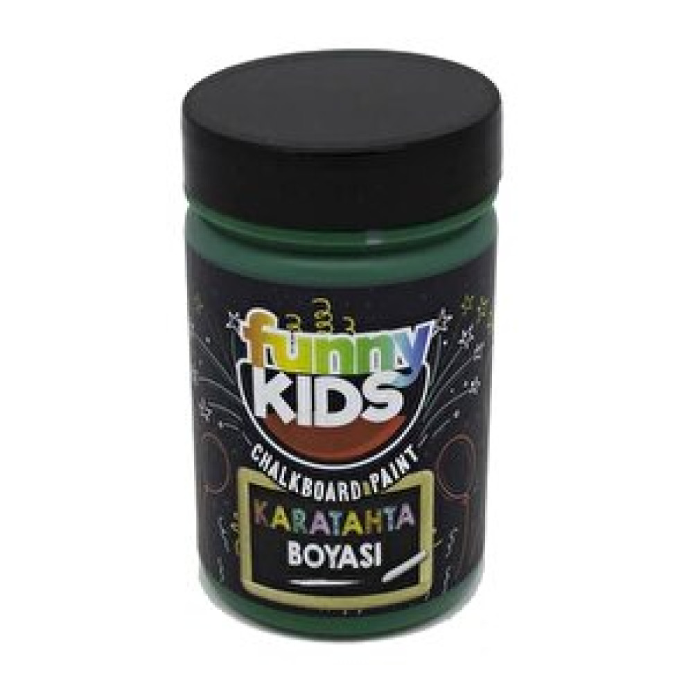 Funny Kids Kara Tahta Boyası 100cc Yeşil Diğer Fiyatı