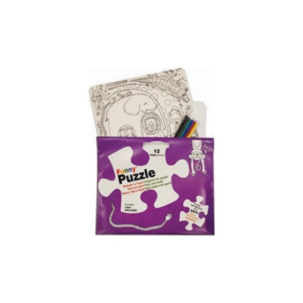 Funny Mat Puzzle - Sevimli Dostlar 30X40CM Eğitici Oyuncak Fiyatı
