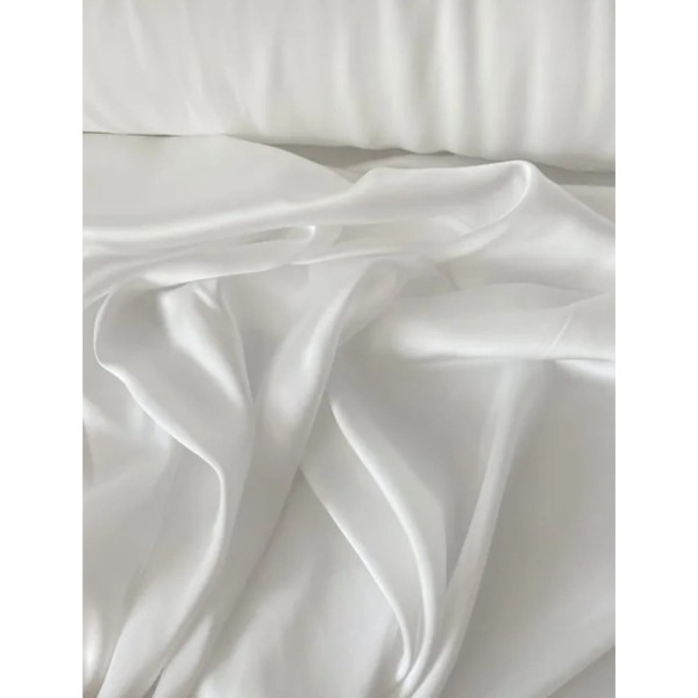 Funworld Saf Ipek Kumaş 90*90CM Boyama Beyaz - 90 cm - 010 - Beyaz Kumaşlar Fiyatı