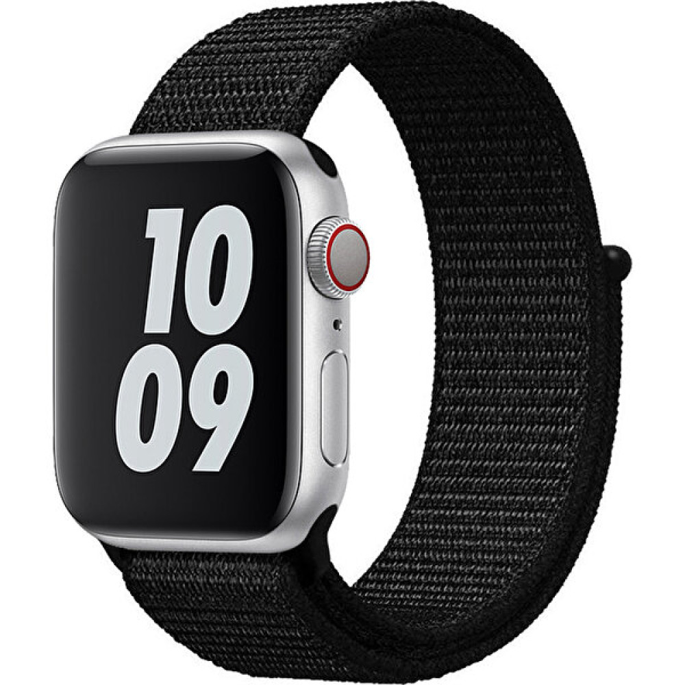 Furenfa Apple Watch 1-2-3-4-5-6-7-SE (38mm-40mm-41mm) Uyumlu Dokuma Kordon - Siyah Giyilebilir Teknoloji Aksesuarları Fiyatı
