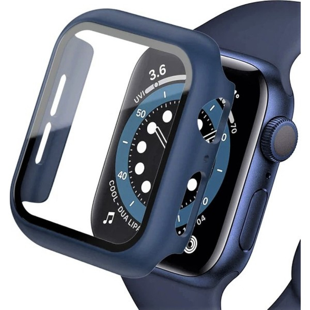 Furenfa Apple Watch 2 3 4 5 6 Se (44 Mm) Uyumlu Nike Kılıf Kasa ve Ekran Koruyucu 360 Tam Koruma - Lacivert Giyilebilir Teknoloji Aksesuarları Fiyatı