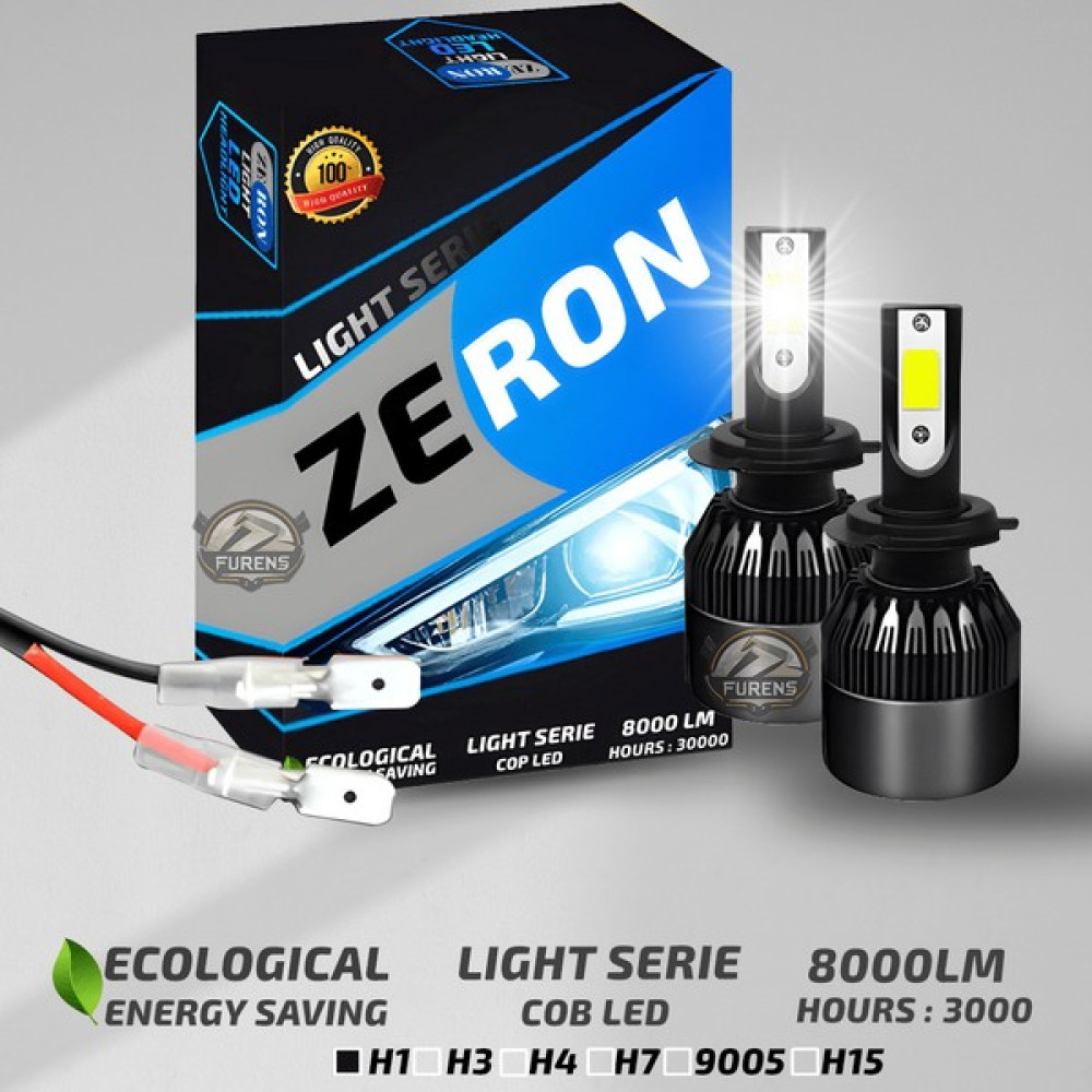 Furens Fiat Linea 2007-2017 Uzun Far Uyumlu Şimşek Etkili LED Xenon Light Series H1 Oto Boyaları Fiyatı