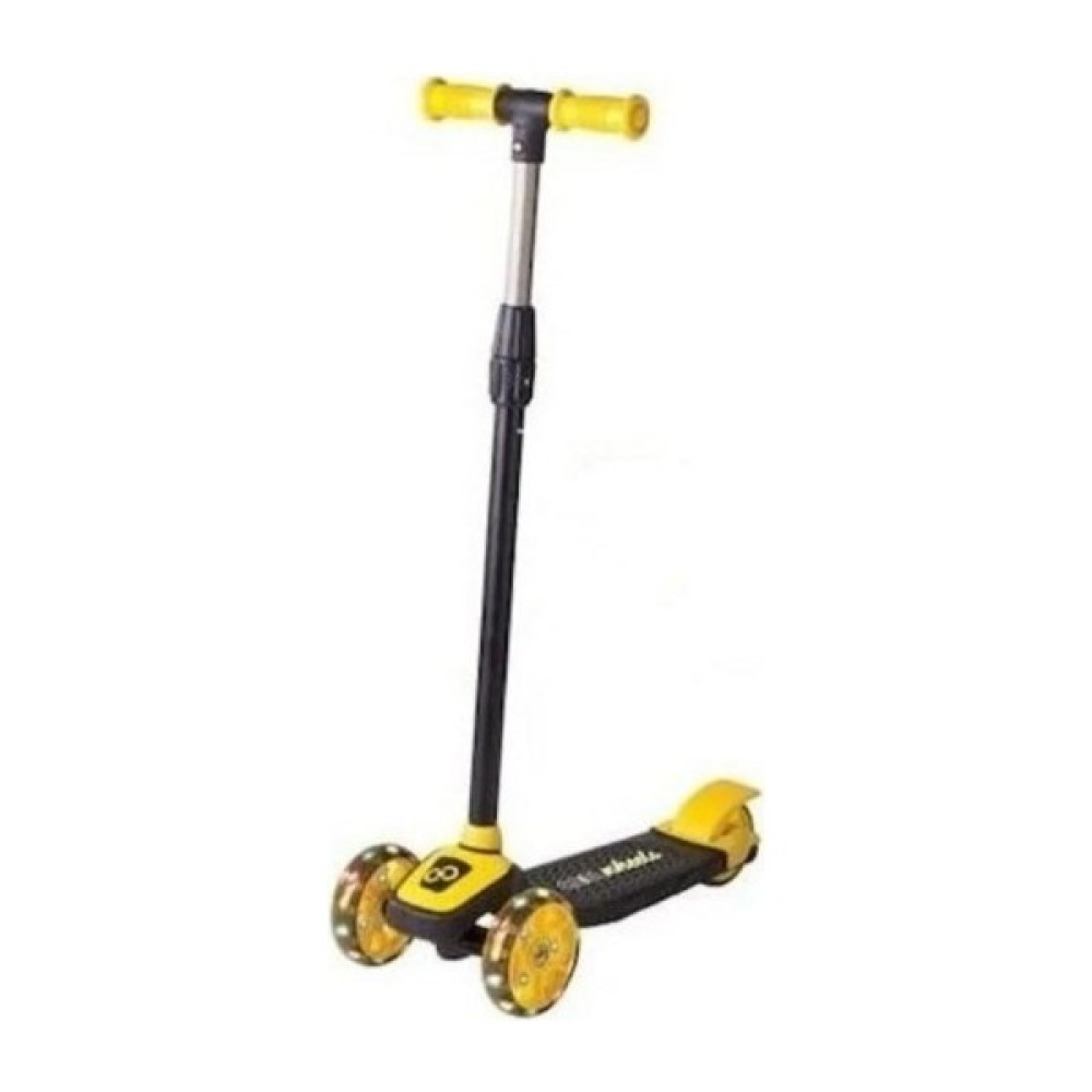 Furkan Oyuncak Cool Wheels 3 Tekerlekli Twist Scooter Ayarlanabilir Scooter Sarı Açık Hava, Deniz ve Spor Oyuncakları Fiyatı