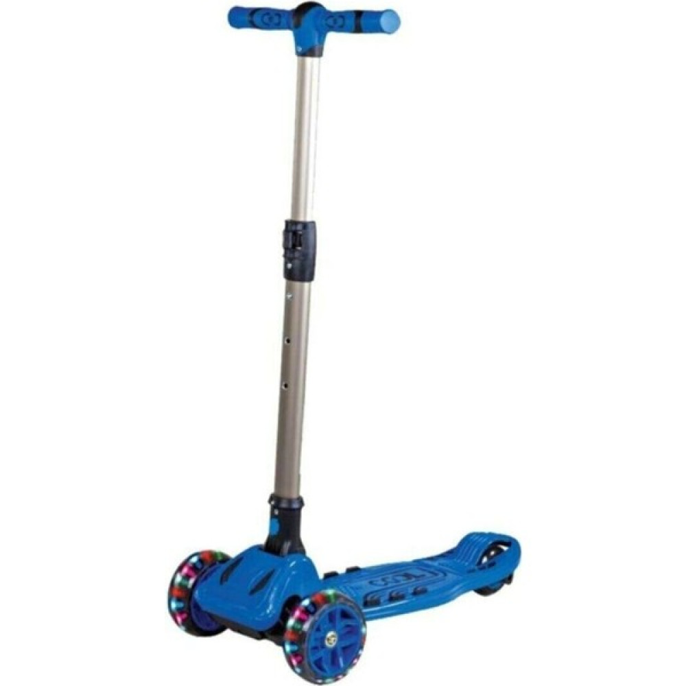 Furkan Toys Cool Wheels Scooter Işıklı Slikon Teker Maxi Mavi Renk 6 Yaş ve Üzeri Katlanabilir 50 kg Açık Hava, Deniz ve Spor Oyuncakları Fiyatı