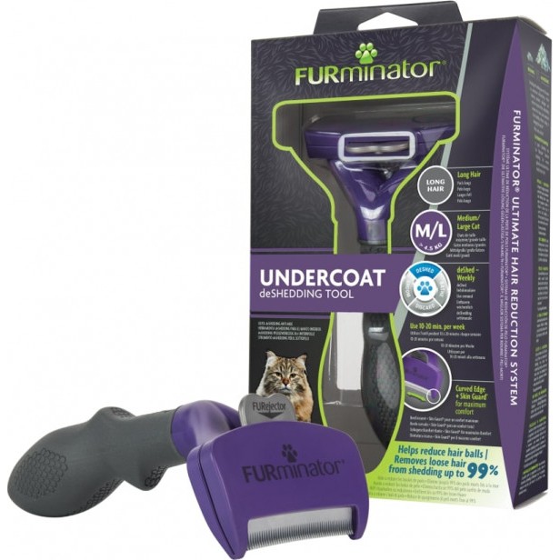 Furminator Longhair Cat Uzun Tüylü Kediler İçin Tarak Large Evcil Hayvan Ürünleri Fiyatı
