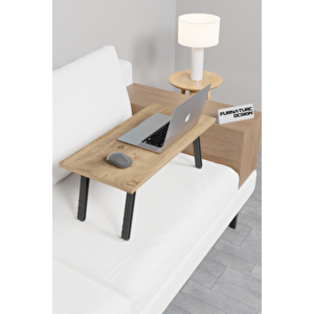 Furnature Design 60x30 Sunta Laptop Masası Atlantik Çam Bilgisayar Masası Fiyatı