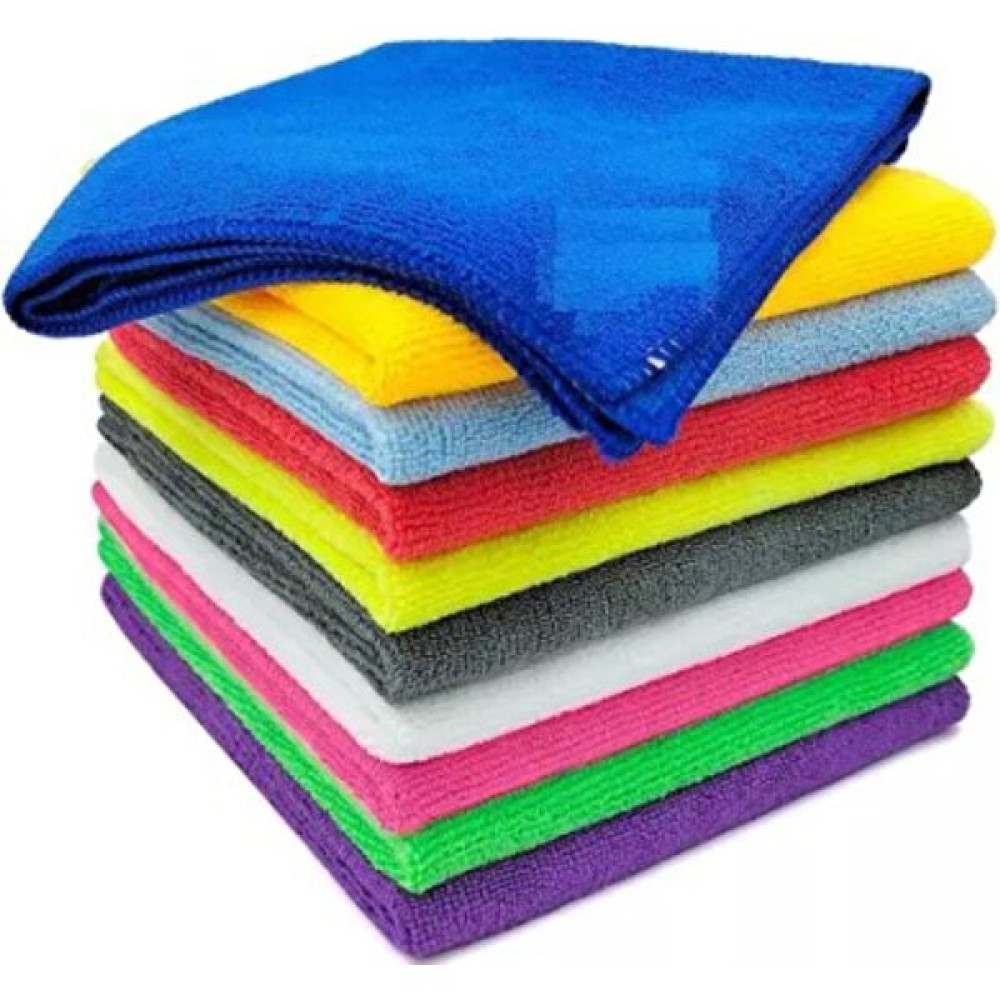 Furny 12 Adet Süper Emici Mikrofiber Kurulama Bezi Cam Bezi Mutfak Bezi Temizlik Bezi Renkli Temizlik Malzemeleri Fiyatı