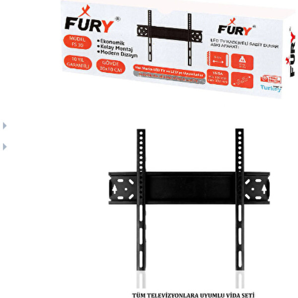 Fury LCD LED Televizyon Duvar Asma Aparatı 10- 32"ınch TV Aksesuarları Fiyatı