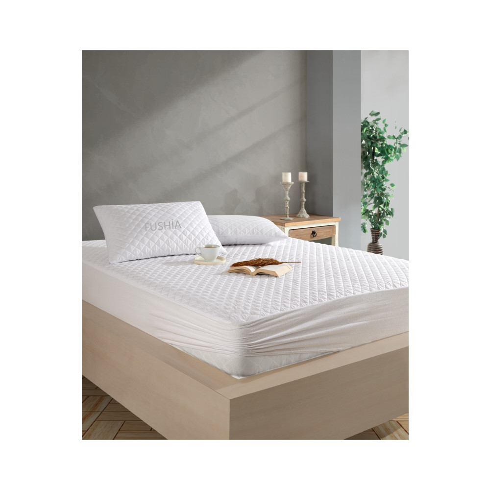 Fushia Kapitone Fitted Full Kenar Su Sıvı Geçirmez Yatak Koruyucu Alez I Çarşaf I Tek & Çift Kişilik 160 x 200 Beden Alez / Yatak Koruyucu Fiyatı