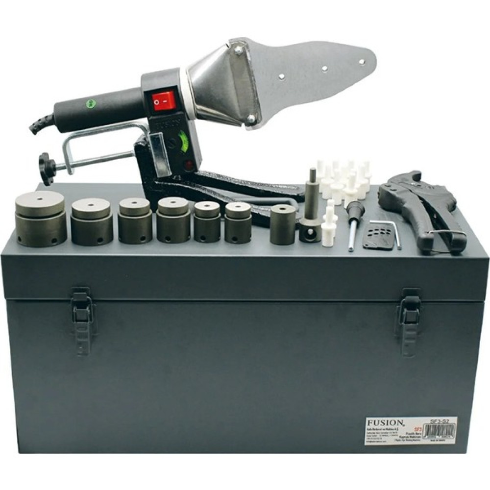 Fusion Sf3-S2 12 Parça 700W Pprc Plastik Boru Kaynak Makinesi Set Sf3-S2 Kaynak Makineleri Fiyatı
