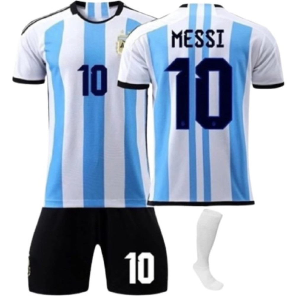 Futbol Messi Erkek Çocuk Milli Takım Forması Takım forma şort ve çorap Futbol Malzemeleri Fiyatı