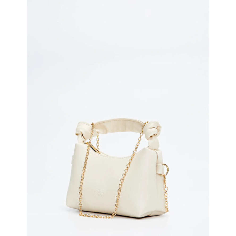 Fv Store Shaka SHK24 Soft Deri Düğüm Detaylı Zincir Askılı El ve Omuz Çantası U:14 E:22 G:8 cm Bayan Çanta ve Cüzdan Fiyatı