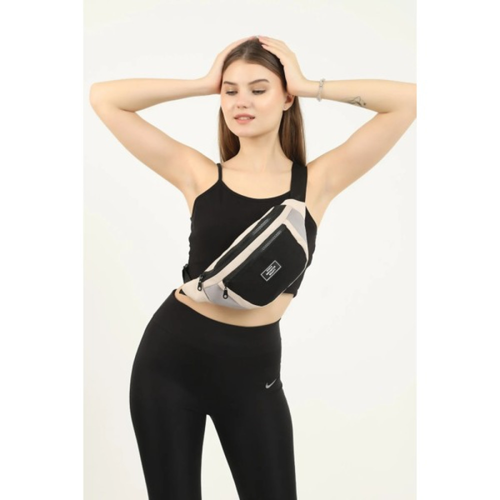 Fv Store Shakau8 Siyah 2 Bölmeli Unisex Bel Çantası Bayan Bel Çantası Fiyatı
