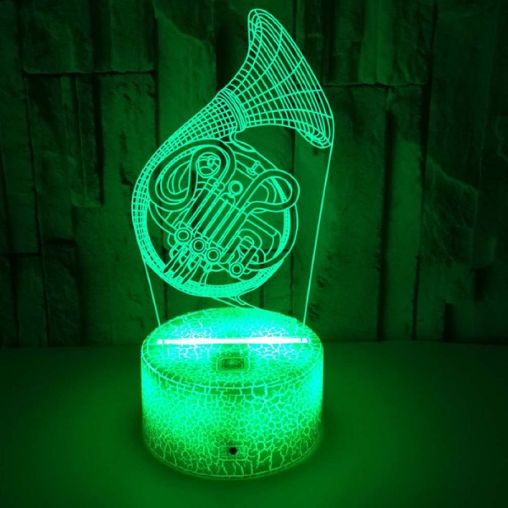 Fybang 3D Lamba Illusion Gece Lambası Kısılabilir 16 Renk Değiştiren Akıllı Dokunmatik Saksafon Masa Işık Dekorasyon Müzik Severler Için (Stil 18) ... Gece Lambası Fiyatı