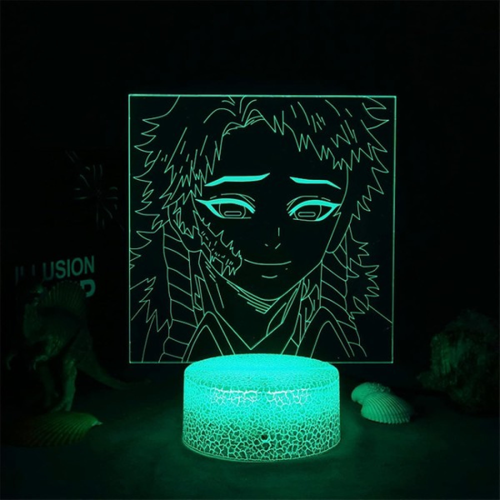 Fybang 3D LED Gece Işığı Lambası Anime Demon Slayer Için Yatak Odası Dekoru Işık Doğum Günü Hediyesi Manga Demon Slayer Odası Masası (Yurt Dışından) Gece Lambası Fiyatı