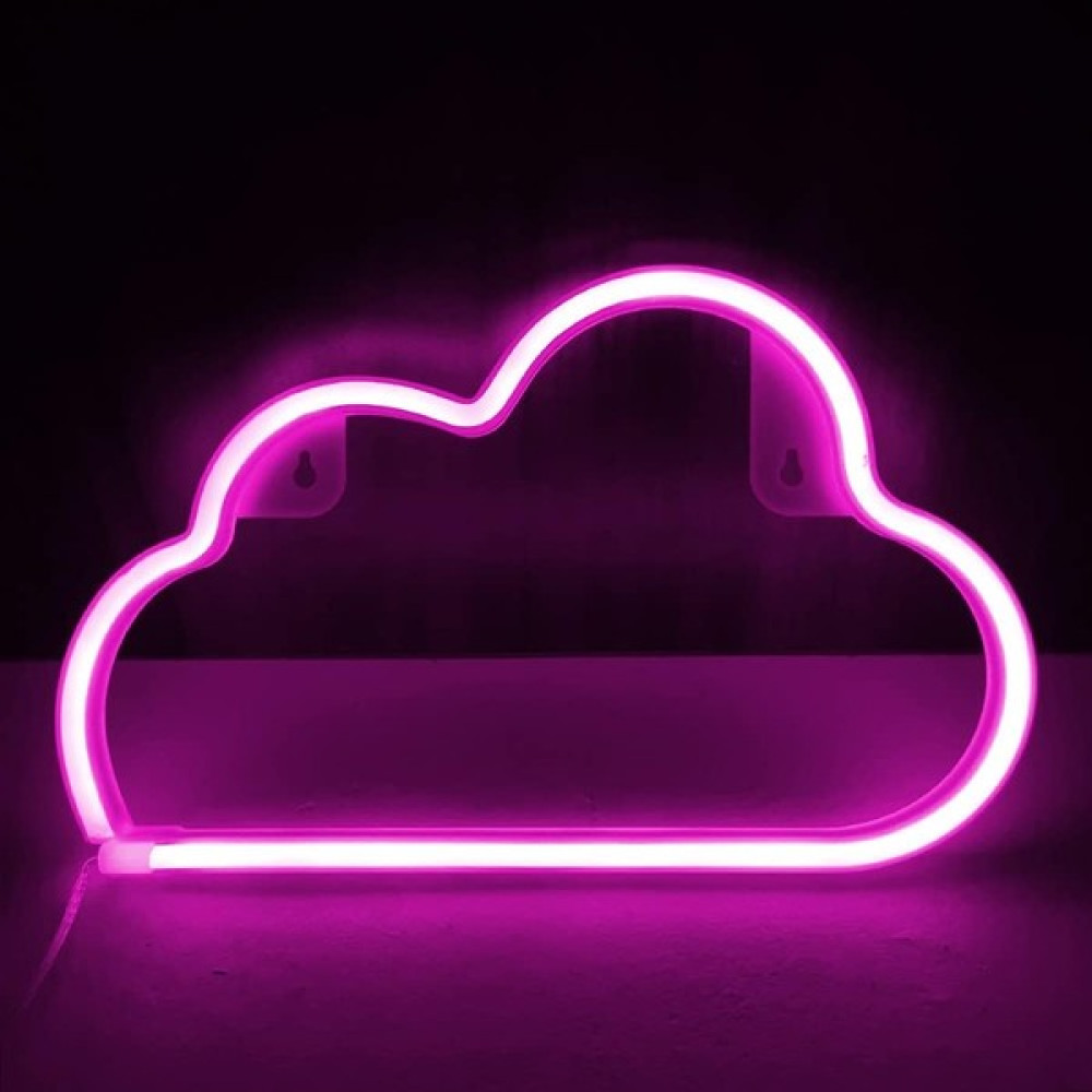 Fybang Bulut Şekilli Neon Burcu LED Neon Işık Duvar Tabelaları Noel Yeni Yıl Için Light Up Burcu Duvar Sanatı Yatak Odası Bebek Odası Düğün Parti D... Gece Lambası Fiyatı