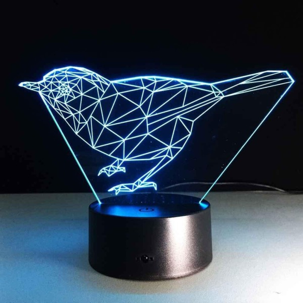 Fybang Gece Işığı 3D Illüzyon Lambası Soyut Kuş Masa Işıkları Kısılabilir 16 Renk Değiştirme Akıllı Dokunuş, Kız Erkek Çocuk Doğum Günü Yeni Yıl Fe... Gece Lambası Fiyatı