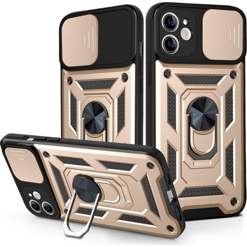 Fybang Lens Korumalı iPhone 12MINI Kılıf, Kamera Kapaklı ve Ayaklı iPhone 12MINI Kılıf Askeri Sınıf Darbeye Dayanıklı Ağır Hizmet Manyetikli Koruyu... Cep Telefonu Kılıfı Fiyatı