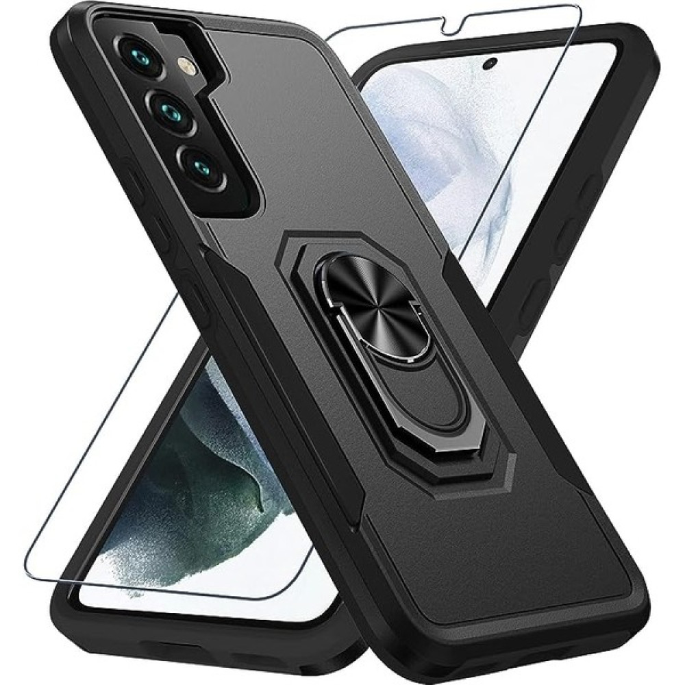 Fybang Samsung Galaxy S21FE Cep Telefonu Kılıfı, Askeri Sınıf Darbeye Dayanıklı Kılıf Geçişi, 15 Metreden Düşme Testi Koruyucu Kılıf, Manyetik Dest... Cep Telefonu Kılıfı Fiyatı