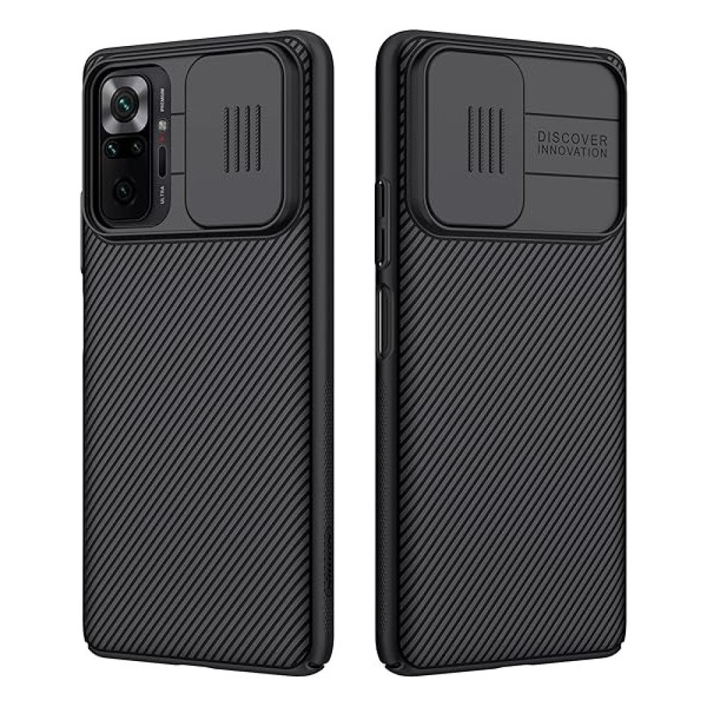 Fybang Xiaomi Redmi Note 10 Pro Kılıf, Kayar Kamera Kapaklı Camshield Serisi Kılıf, Xiaomi Redmi Note 10 Pro Için Ince Şık Koruyucu Kılıf - Siyah (... Cep Telefonu Kılıfı Fiyatı