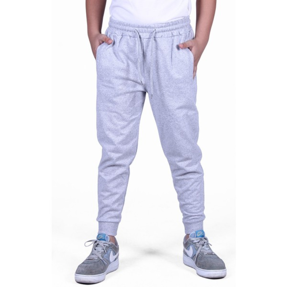 Fyk Kids Düz Gri Cepli Jogger Erkek Çocuk Eşofman Altı Erkek Çocuk Eşofman Fiyatı