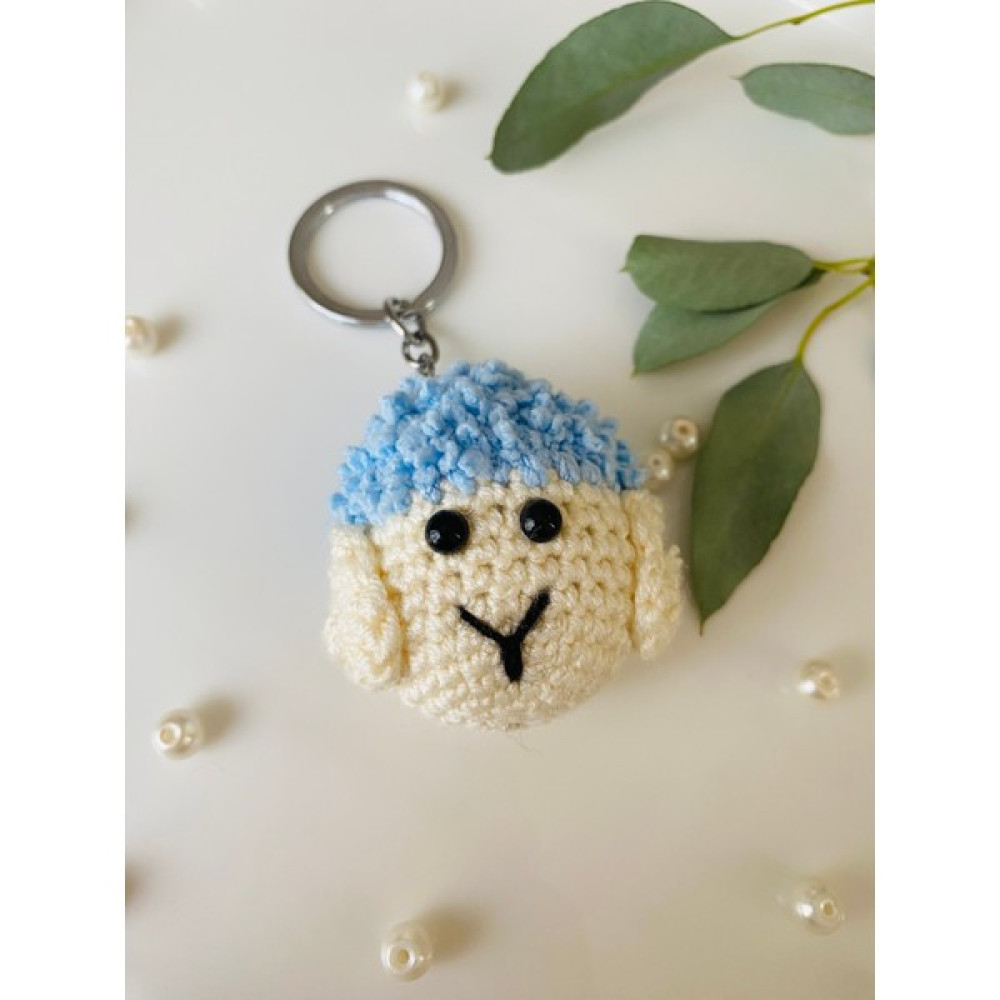 Fynbos Amigurumu Sarı Renkli Sevimli Kuzu Figürlü Anahtarlık - Mavi Oto Boyaları Fiyatı
