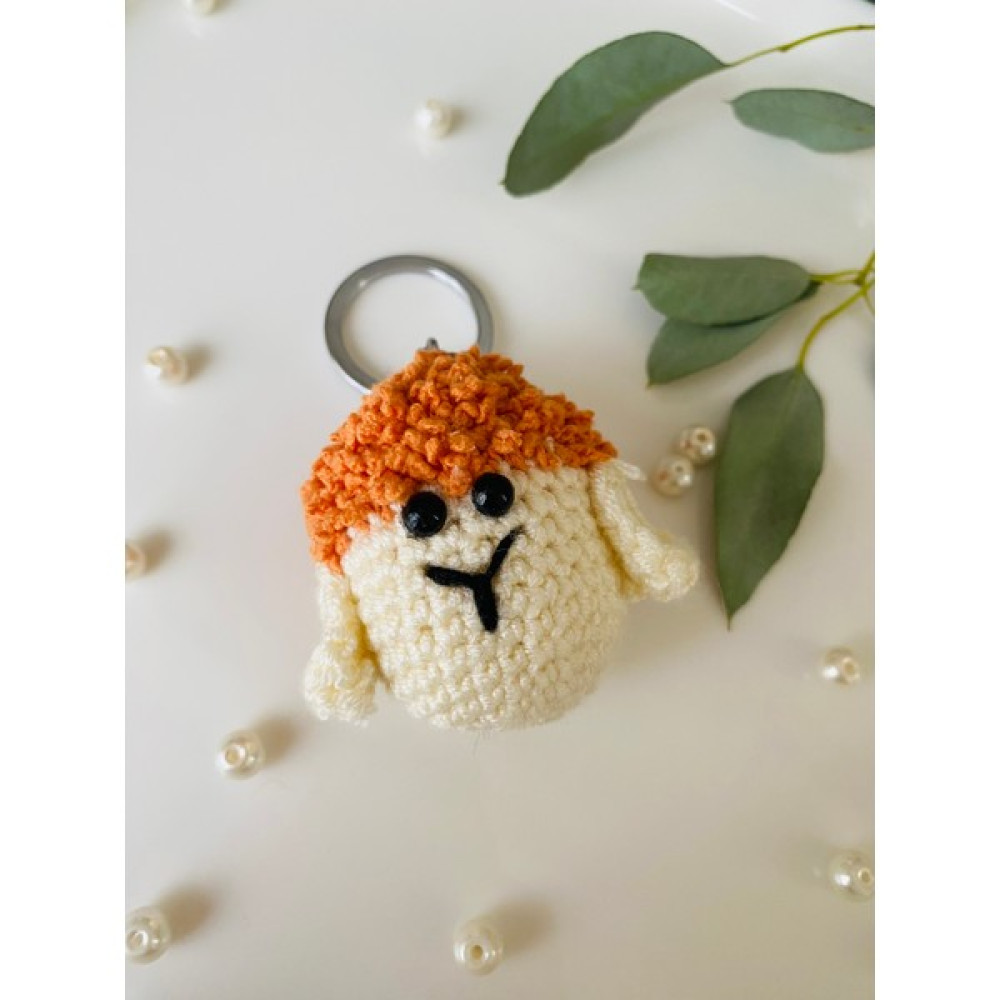 Fynbos Amigurumu Sarı Renkli Sevimli Kuzu Figürlü Anahtarlık - Turuncu Oto Boyaları Fiyatı