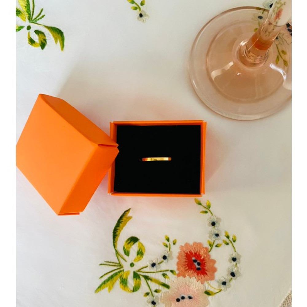 Fynbos Paslanmaz Çelik Cartier Gold Modern Yüzük - 7 Altın, Takı & Aksesuar Fiyatı