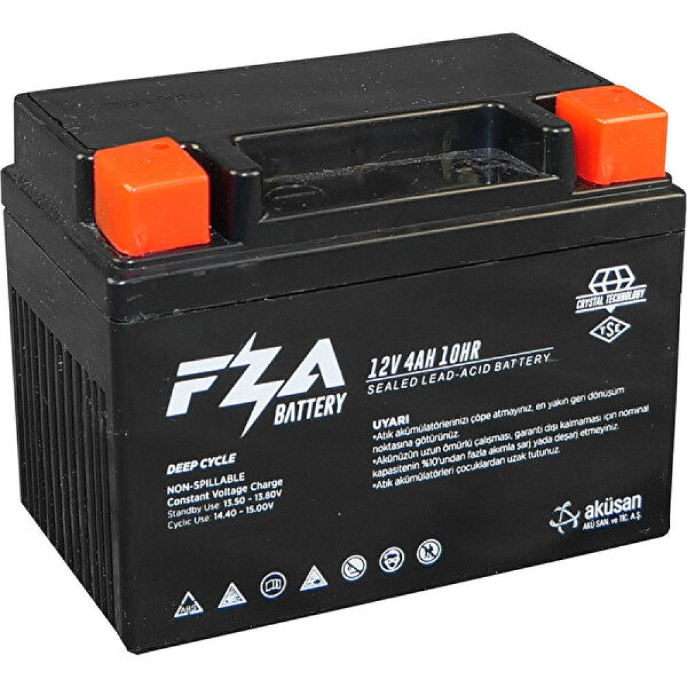 Fza 12 V 4 Ah Motor Aküsü ( YTX4L-BS) Akü Fiyatı